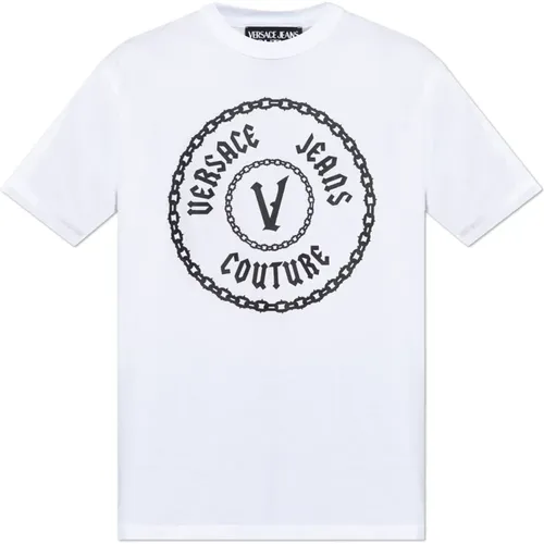 Tops > T-Shirts - - Versace Jeans Couture - Modalova