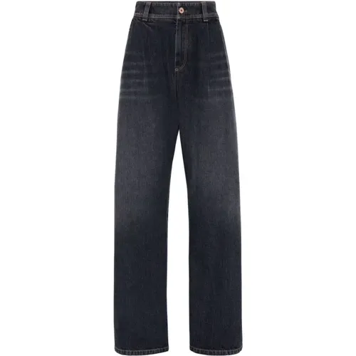 Jeans > Straight Jeans - - BRUNELLO CUCINELLI - Modalova