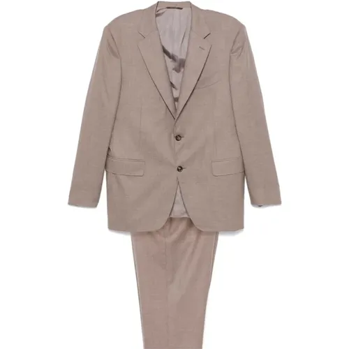 Suits > Suit Sets > Single Breasted Suits - - Canali - Modalova