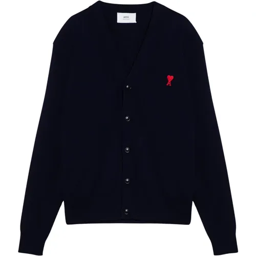 Knitwear > Cardigans - - Ami Paris - Modalova