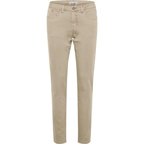 Trousers > Straight Trousers - - Cream - Modalova