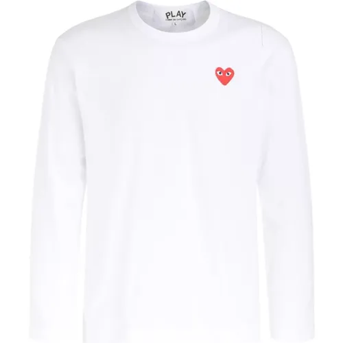 Tops > Long Sleeve Tops - - Comme des Garçons Play - Modalova