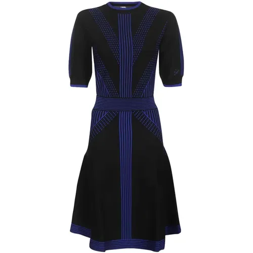 Dresses > Day Dresses > Knitted Dresses - - Karl Lagerfeld - Modalova