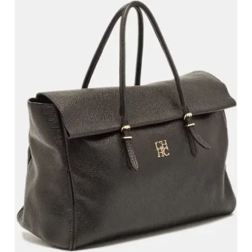 Pre-owned > Pre-owned Bags > Pre-owned Tote Bags - - Carolina Herrera Pre-owned - Modalova