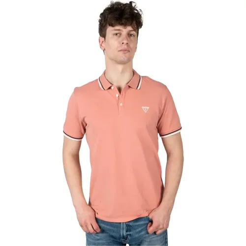 Guess - Tops > Polo Shirts - Pink - Guess - Modalova