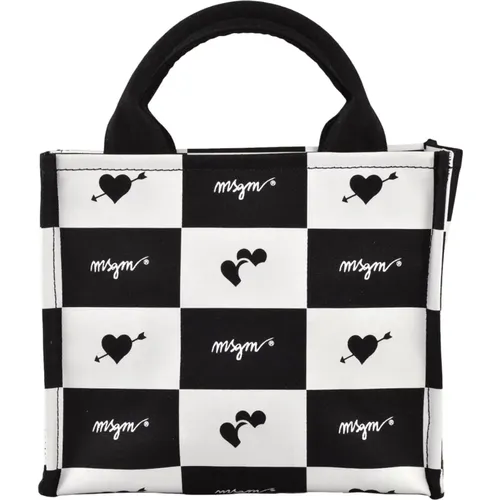 Msgm - Bags > Tote Bags - Black - Msgm - Modalova