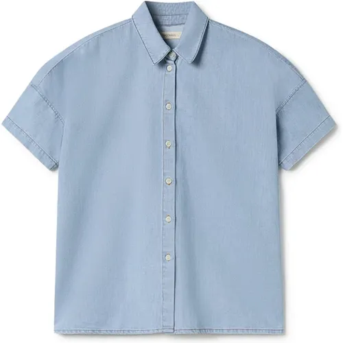 Blouses & Shirts > Denim Shirts - - Twothirds - Modalova