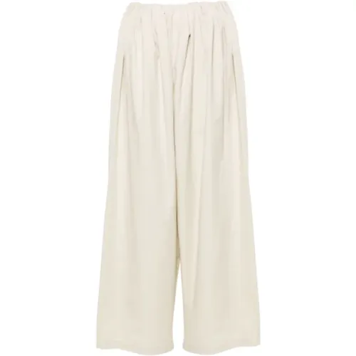 Trousers > Wide Trousers - - MM6 Maison Margiela - Modalova