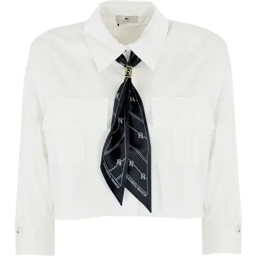 Blouses & Shirts > Shirts - - Elisabetta Franchi - Modalova