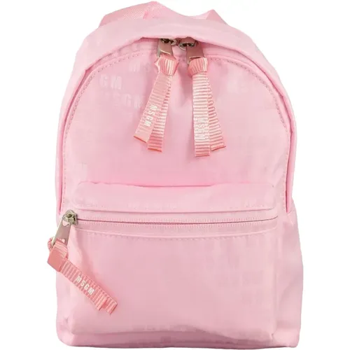 Msgm - Bags > Backpacks - Pink - Msgm - Modalova