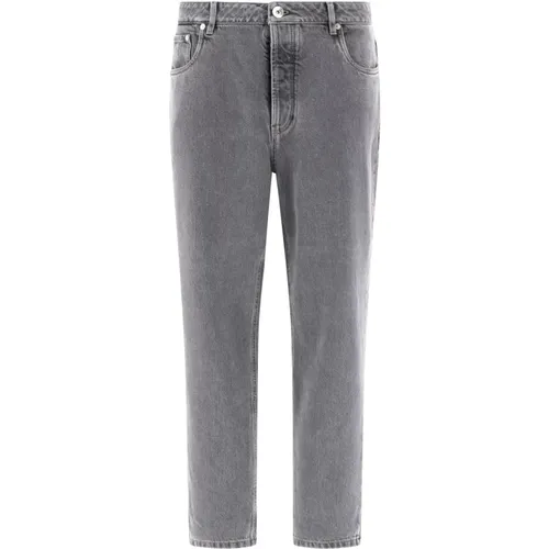 Jeans > Straight Jeans - - BRUNELLO CUCINELLI - Modalova