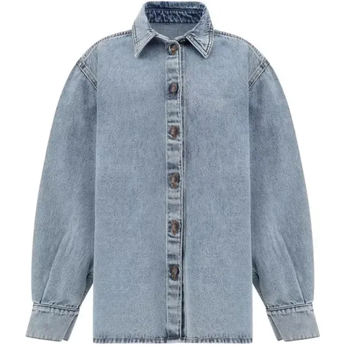 Blouses & Shirts > Denim Shirts - - Magda Butrym - Modalova