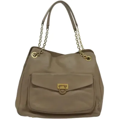 Pre-owned > Pre-owned Bags > Pre-owned Shoulder Bags - - Salvatore Ferragamo Pre-owned - Modalova