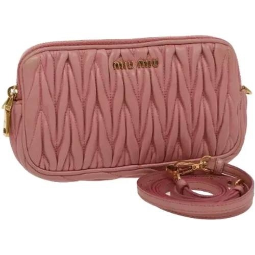 Pre-owned > Pre-owned Bags > Pre-owned Cross Body Bags - - Miu Miu Pre-owned - Modalova