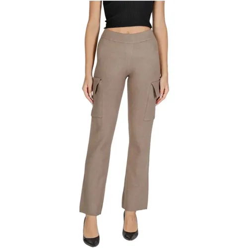 Trousers > Straight Trousers - - Vila - Modalova