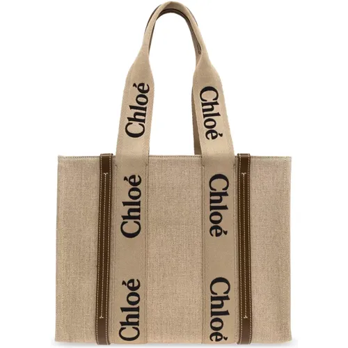 Chloé - Bags > Tote Bags - Beige - Chloé - Modalova