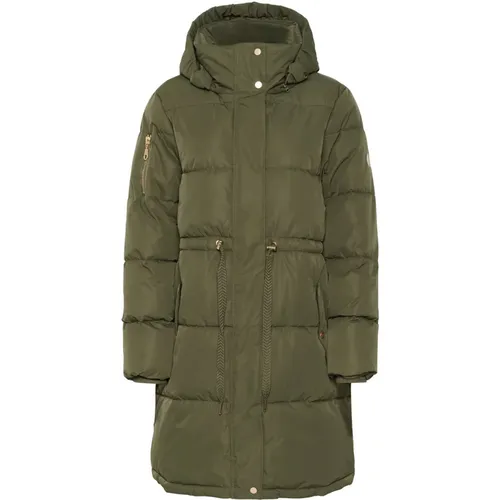 Cream - Coats > Parkas - Green - Cream - Modalova