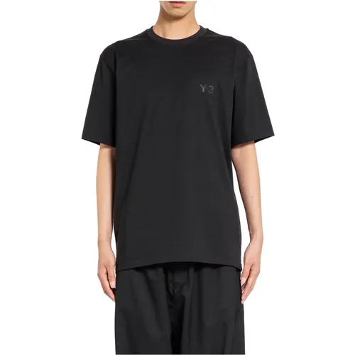 Y-3 - Tops > T-Shirts - Black - Y-3 - Modalova