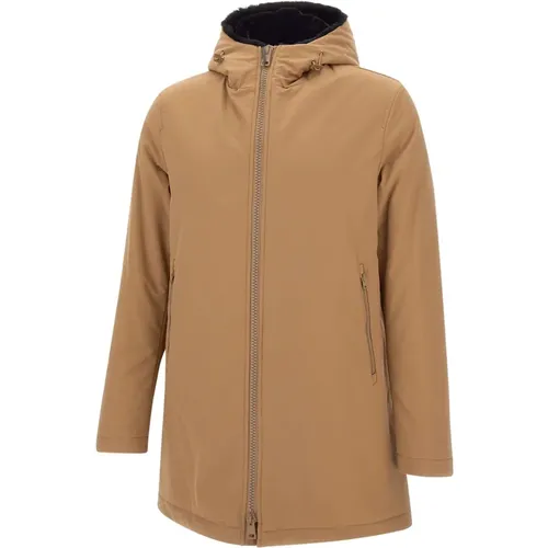 Herno - Coats > Parkas - Beige - Herno - Modalova