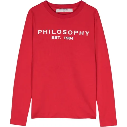 Kids > Tops > Sweatshirts - - Philosophy di Lorenzo Serafini - Modalova