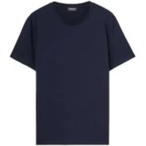 Dondup - Tops > T-Shirts - Blue - Dondup - Modalova