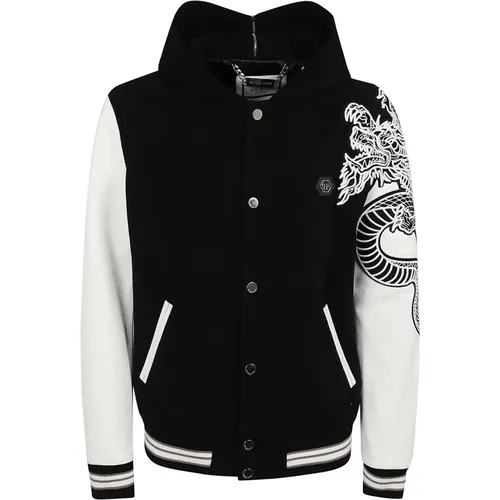 Jackets > Bomber Jackets - - Philipp Plein - Modalova