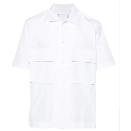 Shirts > Short Sleeve Shirts - - Sacai - Modalova