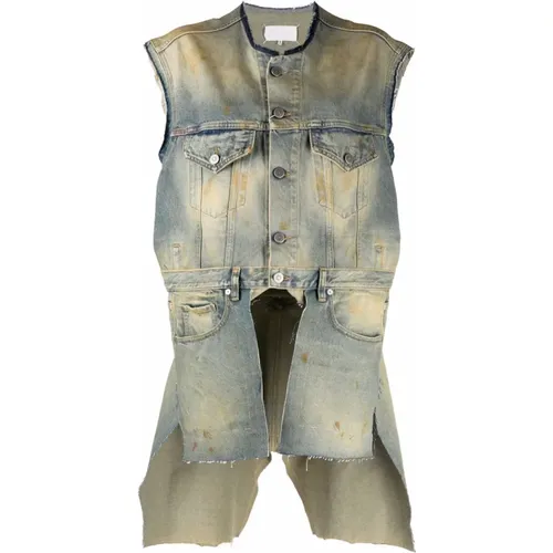 Jackets > Vests - - Maison Margiela - Modalova