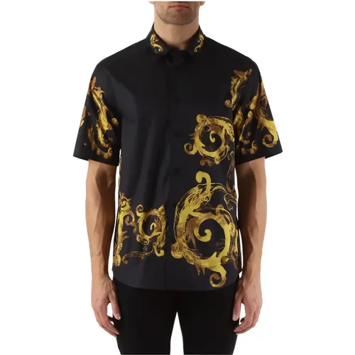 Shirts > Short Sleeve Shirts - - Versace Jeans Couture - Modalova