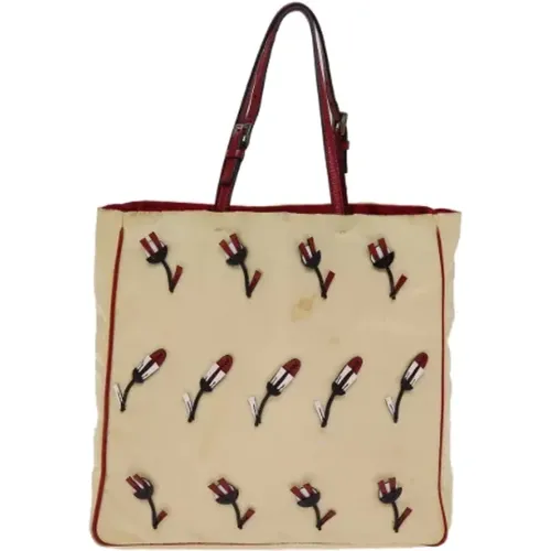 Pre-owned > Pre-owned Bags > Pre-owned Tote Bags - - Prada Vintage - Modalova