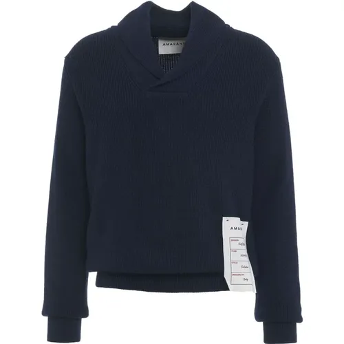 Knitwear > V-neck Knitwear - - Amaránto - Modalova