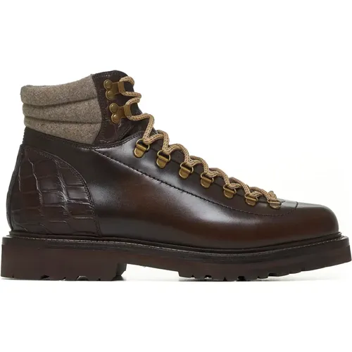 Shoes > Boots > Lace-up Boots - - BRUNELLO CUCINELLI - Modalova