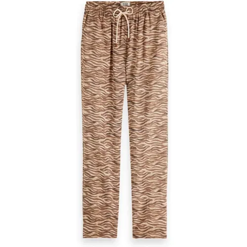 Trousers > Straight Trousers - - Scotch & Soda - Modalova