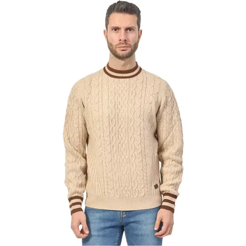 Knitwear > Round-neck Knitwear - - YES ZEE - Modalova