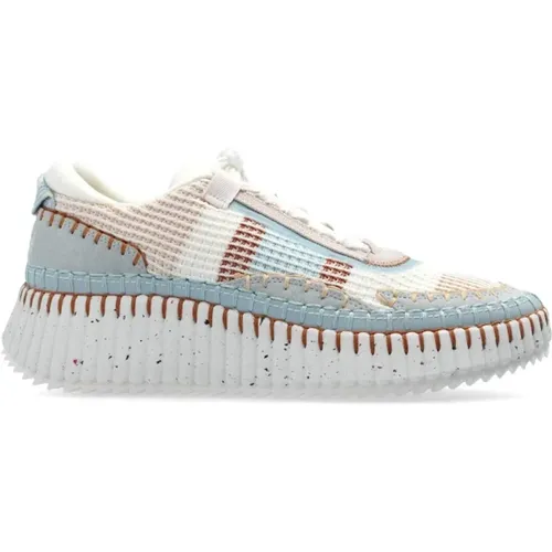 Chloé - Shoes > Sneakers - Blue - Chloé - Modalova