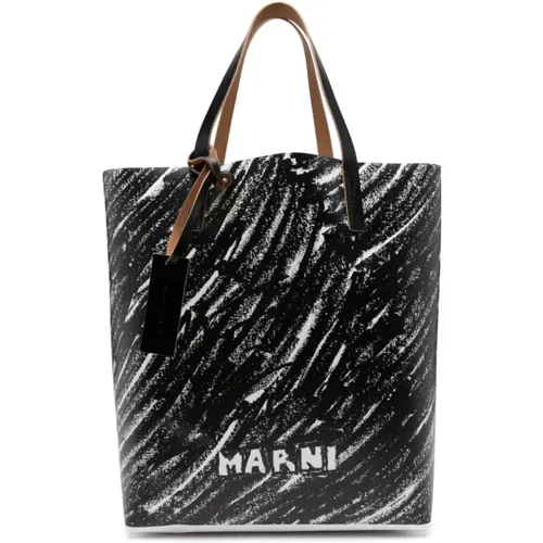 Marni - Bags > Tote Bags - Black - Marni - Modalova