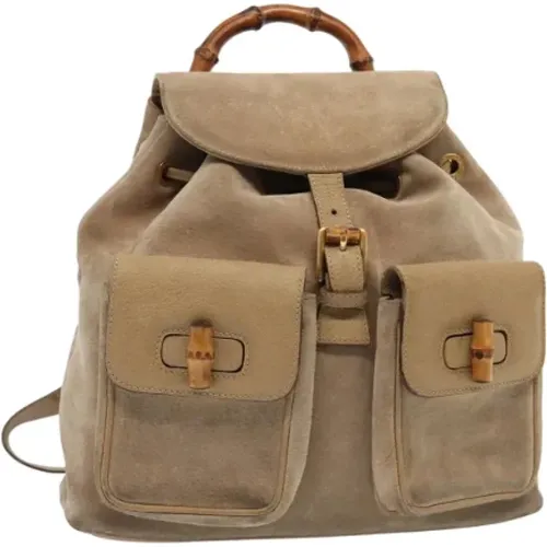 Pre-owned > Pre-owned Bags > Pre-owned Backpacks - - Gucci Vintage - Modalova