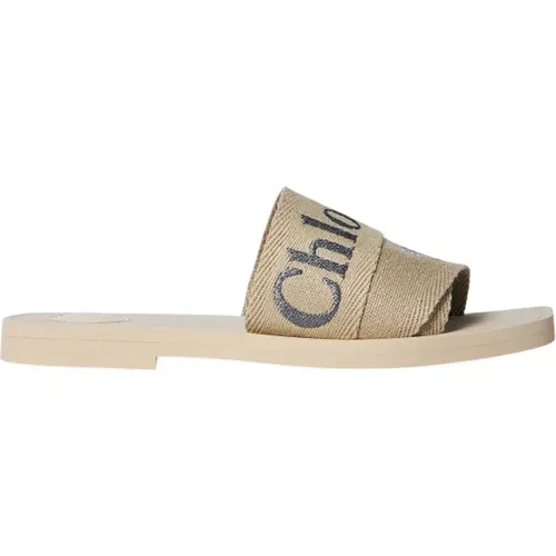 Shoes > Flip Flops & Sliders > Sliders - - Chloé - Modalova