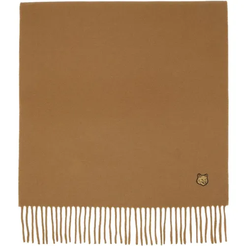 Accessories > Scarves > Winter Scarves - - Maison Kitsuné - Modalova