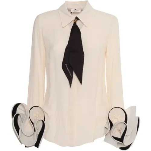 Blouses & Shirts > Shirts - - Elisabetta Franchi - Modalova