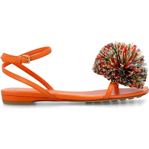 Shoes > Sandals > Flat Sandals - - Bottega Veneta - Modalova
