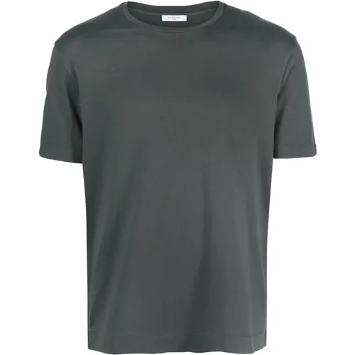 Boglioli - Tops > T-Shirts - Gray - Boglioli - Modalova