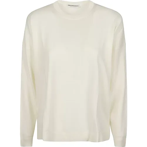 Knitwear > Round-neck Knitwear - - Goes Botanical - Modalova