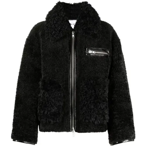 Jackets > Faux Fur & Shearling Jackets - - Stand Studio - Modalova