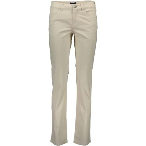 Trousers > Slim-fit Trousers - - Gant - Modalova