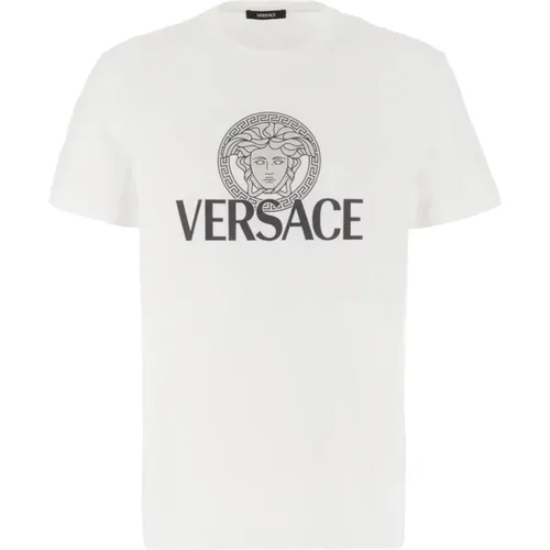 Versace - Tops > T-Shirts - White - Versace - Modalova