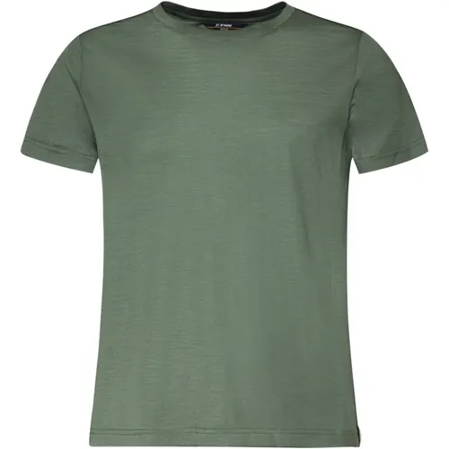 K-Way - Tops > T-Shirts - Green - K-way - Modalova