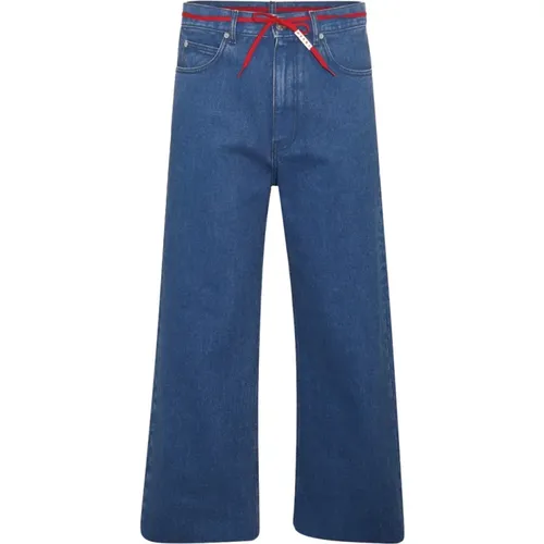 Marni - Jeans > Wide Jeans - Blue - Marni - Modalova