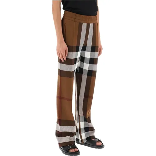 Trousers > Straight Trousers - - Burberry - Modalova
