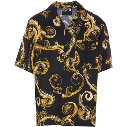 Shirts > Short Sleeve Shirts - - Versace Jeans Couture - Modalova